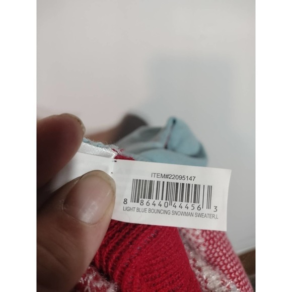 Simply Dog knit Holiday Christmas sweater for dog or large cat size Large - Picture 6 of 6